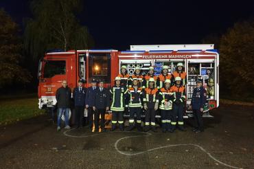 Auf dem Bild von links: Franz Stimpfle, Markus Lechner, Sven Hofmann, Stefan Hager, Georg Götz (Stufe 5), Johannes Wolf (2), Robin Stoller (1), Marco Stoller (1), Lukas Seitz (3), Michael Hach (4), Stefan Stempfle (6), Florian Steinmeyer (2), Haas Sebastian (2), Maximilian Hofmann (4) sowie Klaus Schwager.  