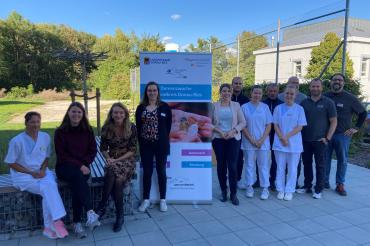 Das Bild zeigt die Beteiligten der Veranstaltung Entlastungsmöglichkeiten für pflegende Angehörige.