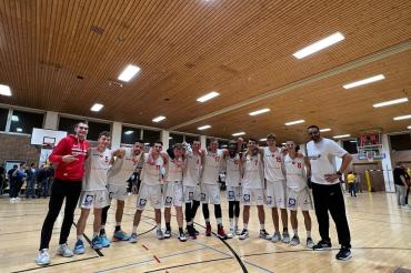 Der erste Heimsieg für die Nördlinger Basketball Herren I der Saison.