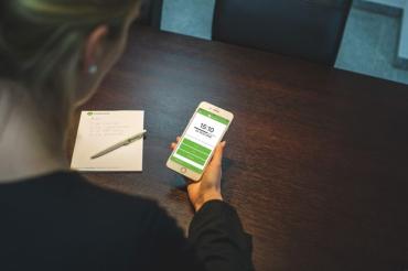 Arbeitszeiten können digital erfasst werden. 