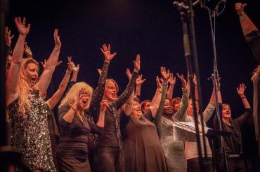 Der Briganorichor ist endlich wieder auf der Bühne! 