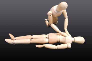 Erste Hilfe Demonstration