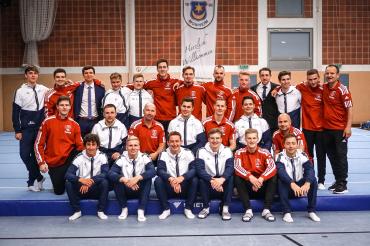 Mannschaftsbild TSV Monheim und TSV Buttenwiesen.