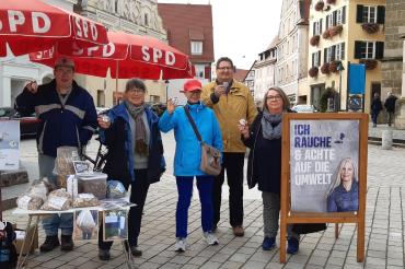 Ich rauche - und achte dabei auf die Umwelt