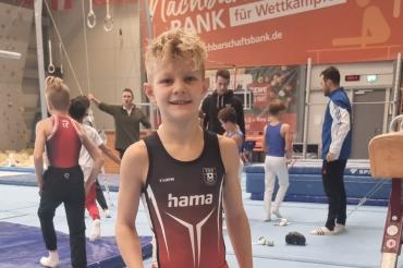 Tim Leibiger kämpfte mit seiner Übung gegen den TSV Fehlstart.