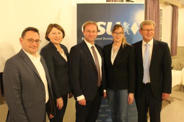 Die Kandidaten der CSU Donau-Ries für die Land- und Bezirkstagswahl.