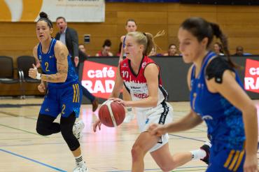 Elina Koskimies gibt immer 100% für ihr Team und wird hoffentlich auch am Sonntag die Zuschauer begeistern.  