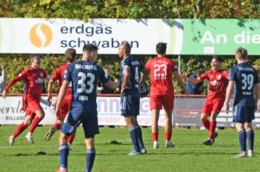 Kevin Gutia (Nr. 23) nach seinem Treffer