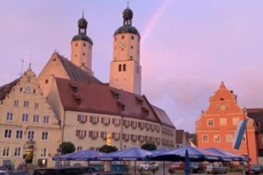 Der Wemdinger Marktplatz.
