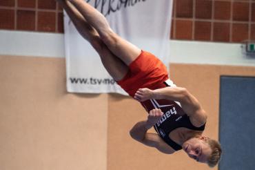 Monheim verpasste mit Julius Hartrich am Boden nur ganz knapp den 3. Platz.