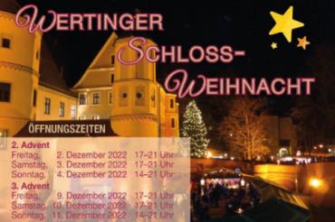 Wertinger Schlossweihnacht.
