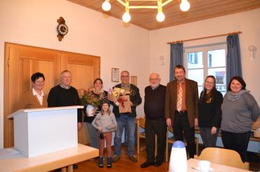 Diözesanleiter Klaus Probst bei den Neuwahlen in Donauwörth.