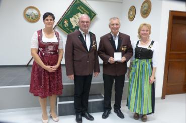 v.li. Manuela Stöckl, Werner Furtmeier, Vlado Sinovec, Gabi Schwertberger.