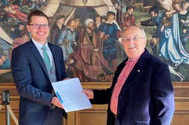 David Wittner und Hans Fischer