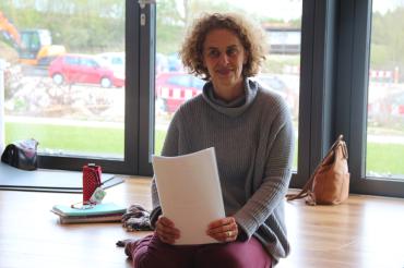 Kursleiterin Liss Stengel.