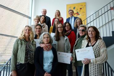 Ein Gruppenfoto der Teilnehmer aus dem vorherigen Jahr.