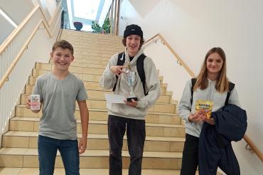 Die stolzen Sieger des diesjährigen Schafkoptruniers des THG in Nördlingen.