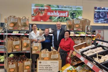 Die Spendenaktion Tafeltüten.