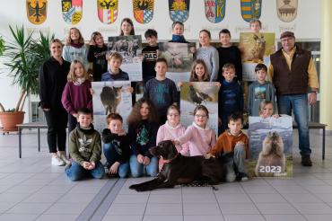 Schulkalender Übergabe 2022.