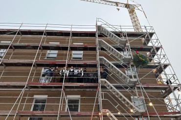 Richtfest Grünes Leben