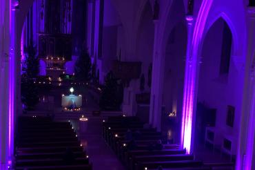 Der Abend der Versöhnung in St. Salvator in Nördlingen.