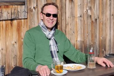 Zum Entspannen zieht es Johann Natzer häufig zum Wandern in die Berge.