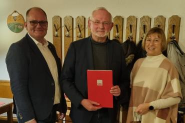 Ehrung Jörg Fischer 