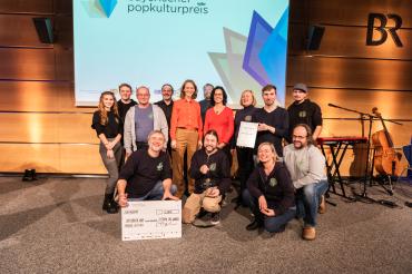 Im Bild ist die Popkulturpreisverleihung zu sehen