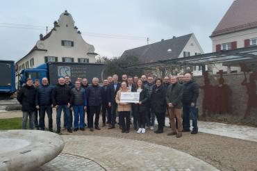 Südstah Spendenuebergabe