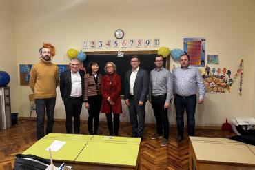 PAS Dr. Hammerl unterstützt ukrainische Schule in Hermannstadt
