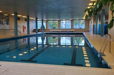 Das Hallenbad in Nördlingen.