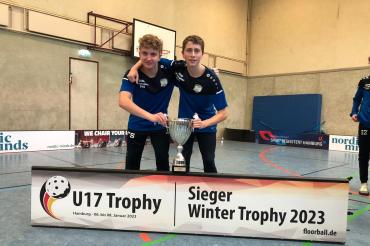 Auf dem Bild zu sehen (von links): Felix Schröppel und Jonas Knaus. 