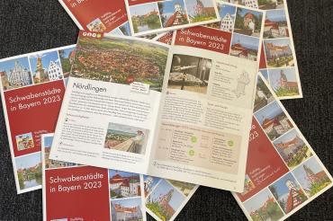Broschüre der Arbeitsgemeinschaft Schwabenstädte