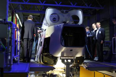 Einweihung Fertigungshalle Airbus 