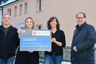 LEW Spendenübergabe