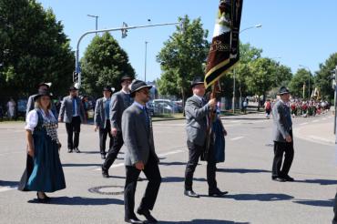 Im Bild wird die Sebastiani-Schützenfeier gezeigt.