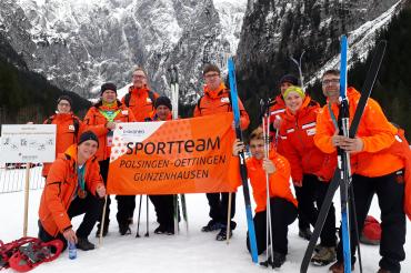 Das Sportteam Polsingen-Oettingen-Gunzenhausen bei den letzten Special Olympics Winterspielen 2020