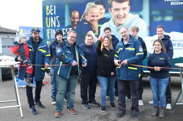 Eröffnung der Bundesfreiwilligendienst-Außenstelle im THW Donauwörth.