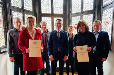 Dienstjubiläum Stoller, Schwarz Stadt Nördlingen