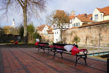 Bank beim Heimatmuseum