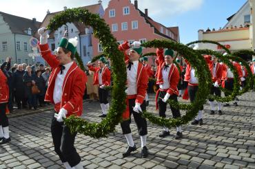 Schäfflertanz Wemding 2023.