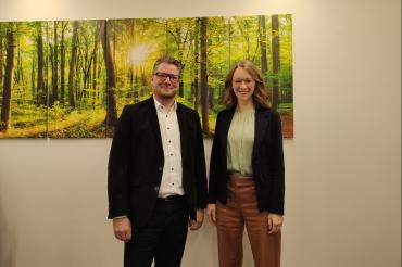 Eva Lettenbauer und Matthias Steiner 