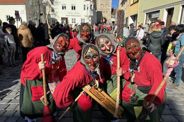 Fasching in Wemding 2023.