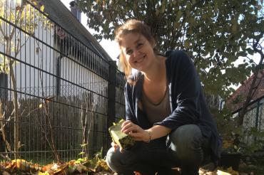 Lena Landefeld bietet einen Workshop rund um den Garten an.