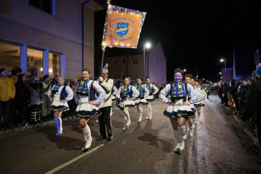 Das Bild zeigt den Bäumenheimer Nachtumzug 2023.