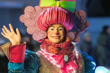 Das Bild zeigt den Bäumenheimer Nachtumzug 2023.