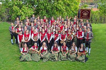 Die Vereinigte Musikkapelle Tapfheim.