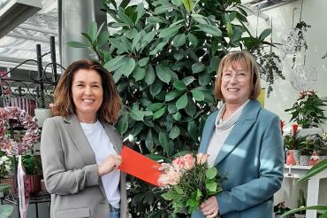 Auf dem Bild zu sehen (von links): Karin Mener und Brigitte Kundinger-Schmidt. 