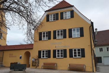 Das Tourismus-Büro in Wemding. 