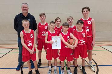 Jungenmannschaft Basketball THG 